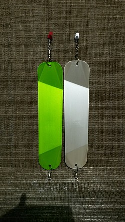 Lime green front with pearl back in 6 inch only $6.00 each